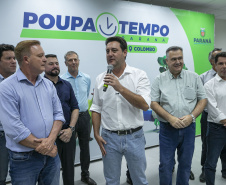 Mais praticidade: governador inaugura Poupatempo Paraná em Colombo