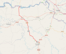 PR-092 entre Santo Antônio da Platina e Andirá