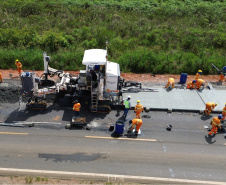 PR-151 whitetopping Ponta Grossa Palmeira 26%