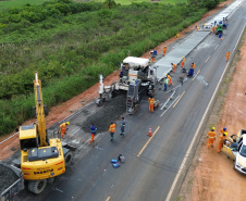 PR-151 whitetopping Ponta Grossa Palmeira 26%