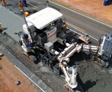 PR-151 whitetopping Ponta Grossa Palmeira 26%