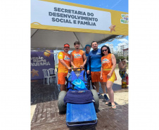 Praia Acessível realiza 250 atendimentos na primeira semana da temporada 2025/2026