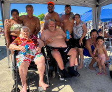 Praia Acessível realiza 250 atendimentos na primeira semana da temporada 2025/2026