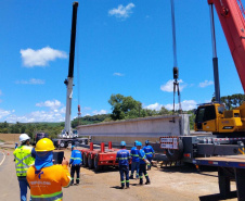 Construção de ponte na PRC-466 em Boa Ventura de São Roque