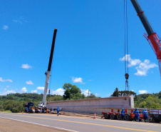 Construção de ponte na PRC-466 em Boa Ventura de São Roque