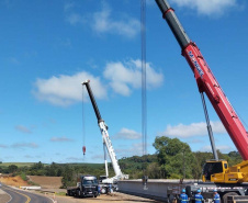 Construção de ponte na PRC-466 em Boa Ventura de São Roque