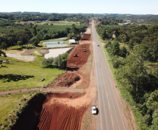 PRC-466 entre Turvo e Palmeirinha