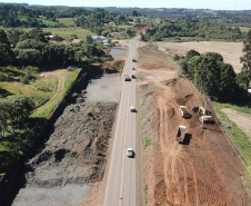 PRC-466 entre Turvo e Palmeirinha