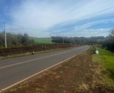 PRC-466 entre Turvo e Palmeirinha,