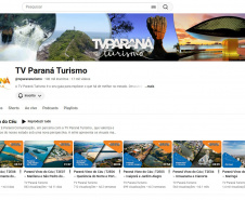 TV Paraná Turismo chega a 100 mil inscritos no YouTube