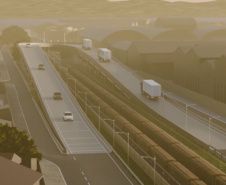 Governo do Estado anuncia novo viaduto em Paranaguá, sobre a Avenida Roque Vernalha