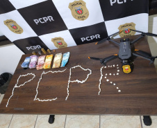 PCPR utiliza drone e prende homem em flagrante por tráfico de drogas em Guaratuba