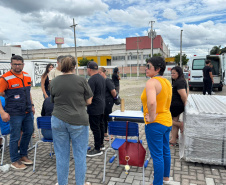 Defesa Civil - Mais 2 mil telhas para São José dos Pinhais