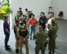 Reforço na fiscalização: primeira base da Polícia de Fronteira entra em operação no Paraná