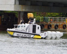 Forças de segurança realizam nova operação integrada na Balsa de Guaratuba