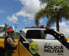PMPR intensifica fiscalização aérea com emprego de drones nas rodovias de acesso ao Litoral