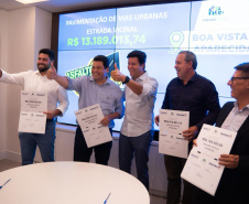 SECID - Estado autoriza mais R$ 197 milhões para pavimentação em 15 municípios