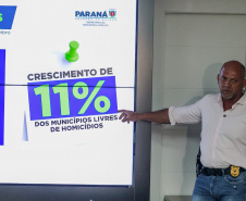 Com queda de 24% nos casos, Paraná alcança menor taxa de homicídios da história