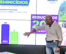 Com queda de 24% nos casos, Paraná alcança menor taxa de homicídios da história