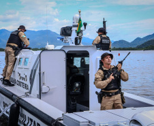 Patrulha Costeira da PMPR reforça segurança no litoral durante o Verão Maior Paraná