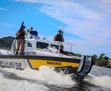 Patrulha Costeira da PMPR reforça segurança no litoral durante o Verão Maior Paraná