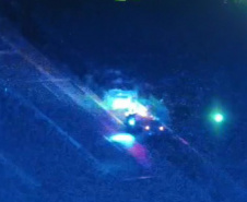 Com apoio da Aeronave Falcão, PMPR apreende droga escondida em tanque de combustível na BR-277