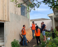 Auxílio Reconstrução: Governo vistoria mais 494 imóveis de Rio Bonito do Iguaçu