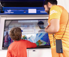 Estação Sanepar encerra operação com 40 mil atendimentos no Verão Maior Paraná