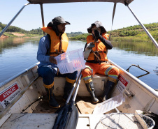 Sanepar resgatou cerca de 2 mil animais desde o início do enchimento do Reservatório Miringuava