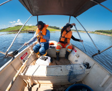 Sanepar resgatou cerca de 2 mil animais desde o início do enchimento do Reservatório Miringuava