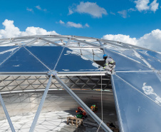 Curitiba constrói maior reservatório em aço da América Latina 