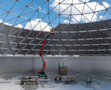 Curitiba constrói maior reservatório em aço da América Latina 