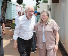 O governador em exercício Darci Piana e o secretário de Agricultura e Abastecimento, Márcio Nunes, assinam nesta sexta-feira (20) a liberação de R$ 34,8 milhões para pavimentação de duas estradas rurais de Roncador