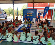 Educação ambiental itinerante: Estação Sanepar percorre o Paraná na volta às aulas