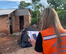 Auxílio Reconstrução: Governo vistoria mais 494 imóveis de Rio Bonito do Iguaçu