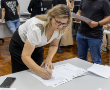 Projetek Unioeste entrega projeto arquitetônico de escola municipal para Cafelândia