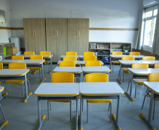 Com aporte de R$ 10 milhões do Estado, escola de Cascavel é inaugurada após reconstrução