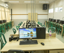 Com aporte de R$ 10 milhões do Estado, escola de Cascavel é inaugurada após reconstrução