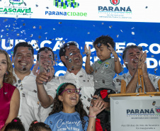 Com aporte de R$ 10 milhões do Estado, escola de Cascavel é inaugurada após reconstrução