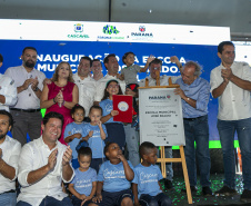 Com aporte de R$ 10 milhões do Estado, escola de Cascavel é inaugurada após reconstrução