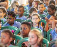 Com aporte de R$ 10 milhões do Estado, escola de Cascavel é inaugurada após reconstrução