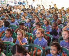 Com aporte de R$ 10 milhões do Estado, escola de Cascavel é inaugurada após reconstrução