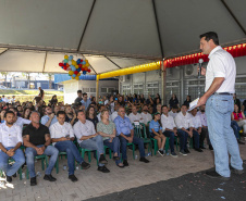 Com aporte de R$ 10 milhões do Estado, escola de Cascavel é inaugurada após reconstrução