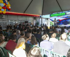 Com aporte de R$ 10 milhões do Estado, escola de Cascavel é inaugurada após reconstrução