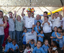 Com aporte de R$ 10 milhões do Estado, escola de Cascavel é inaugurada após reconstrução
