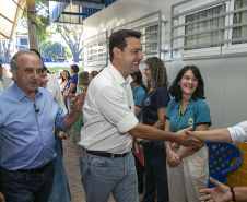 Com aporte de R$ 10 milhões do Estado, escola de Cascavel é inaugurada após reconstrução