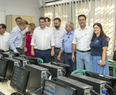 Com aporte de R$ 10 milhões do Estado, escola de Cascavel é inaugurada após reconstrução