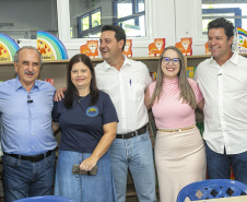 Com aporte de R$ 10 milhões do Estado, escola de Cascavel é inaugurada após reconstrução