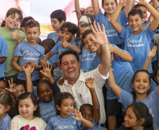 Com aporte de R$ 10 milhões do Estado, escola de Cascavel é inaugurada após reconstrução