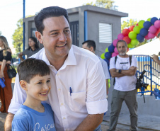 Com aporte de R$ 10 milhões do Estado, escola de Cascavel é inaugurada após reconstrução